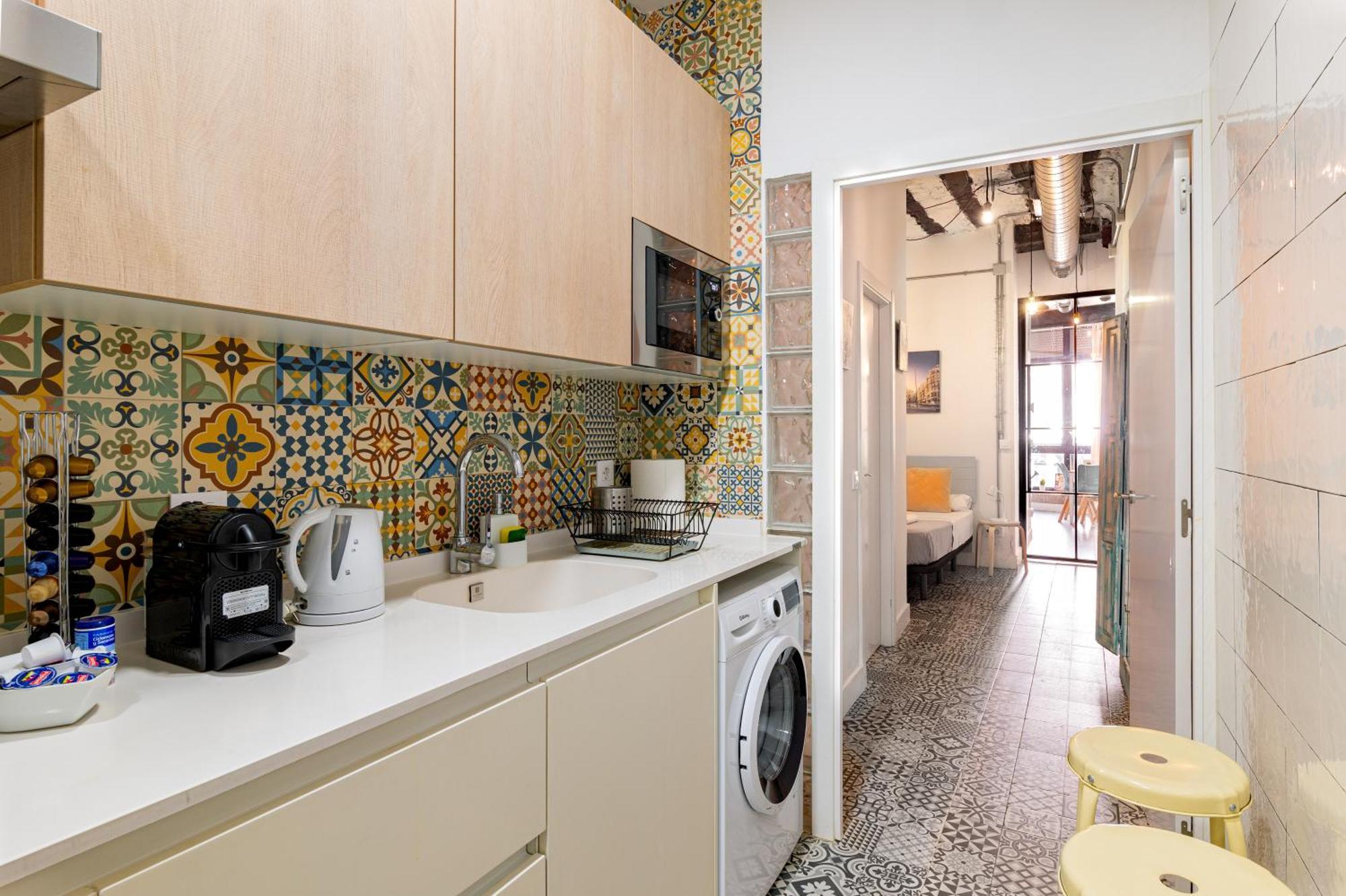 Vintage Apartment Near Puerta Del Sol Madrid Bagian luar foto